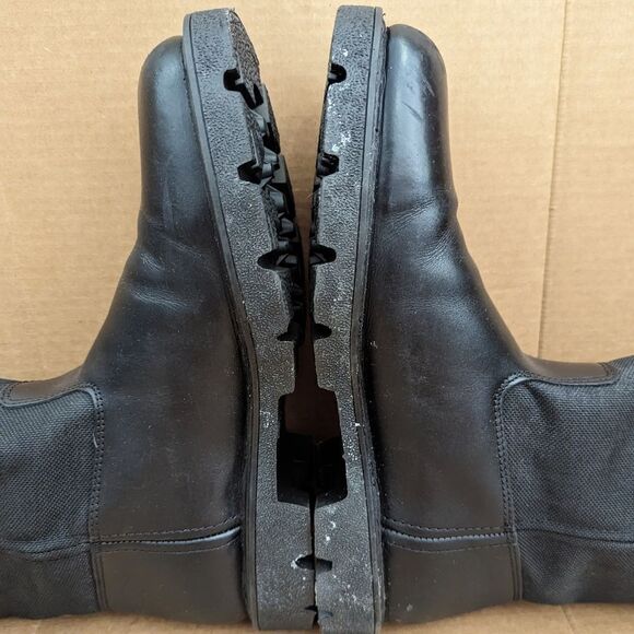 Rocky Warden Pull-On Wellington Black Work Western Boots Mens Size 11 MW - Picture 6 of 9